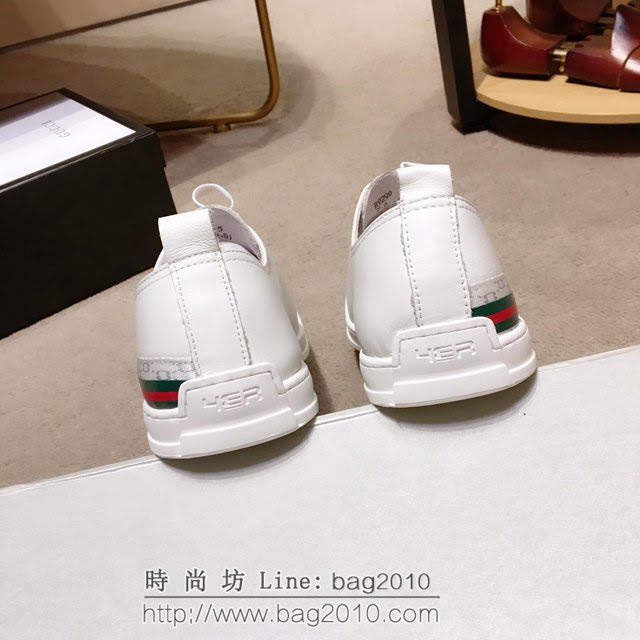 GUCCI男鞋 頂級2019新款專櫃同步 高品質古馳男休閒鞋 Gucci男低幫板鞋  hdnx1195